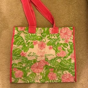 Lilly Pulitzer pool bag beach bag